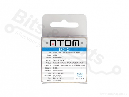 M5Stack ATOM Echo Smart Speaker Development Kit - ESP-PICO-D4